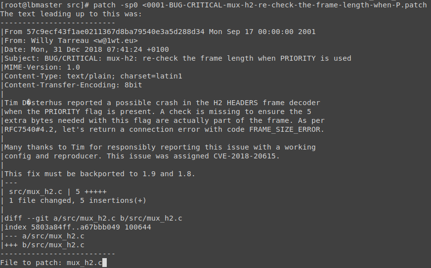 HAProxy-security-patch-2