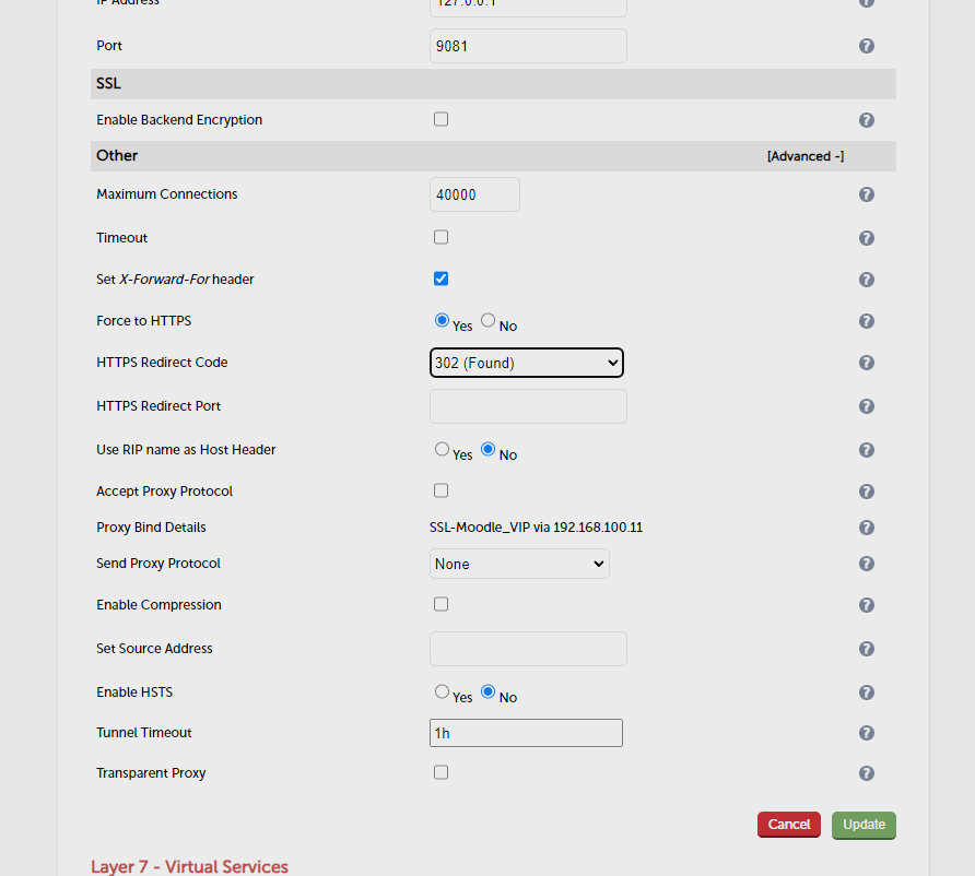 loadbalancer force https option