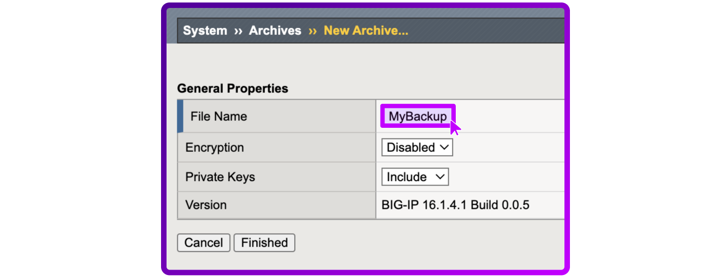 How to backup an F5 BIG-IP, without falling victim to some of the potential pitfalls