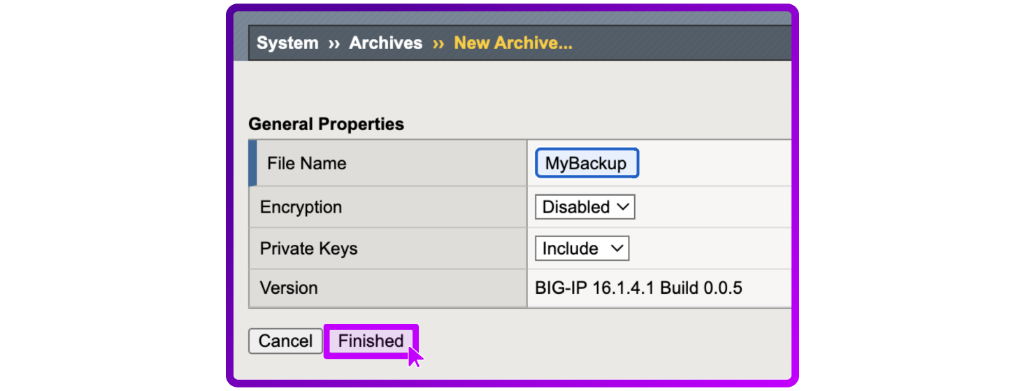 How to backup an F5 BIG-IP, without falling victim to some of the potential pitfalls