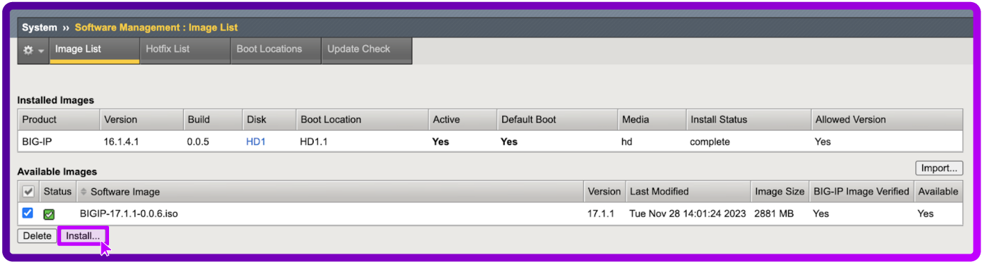 Troubleshooting F5 BIG-IP update issues