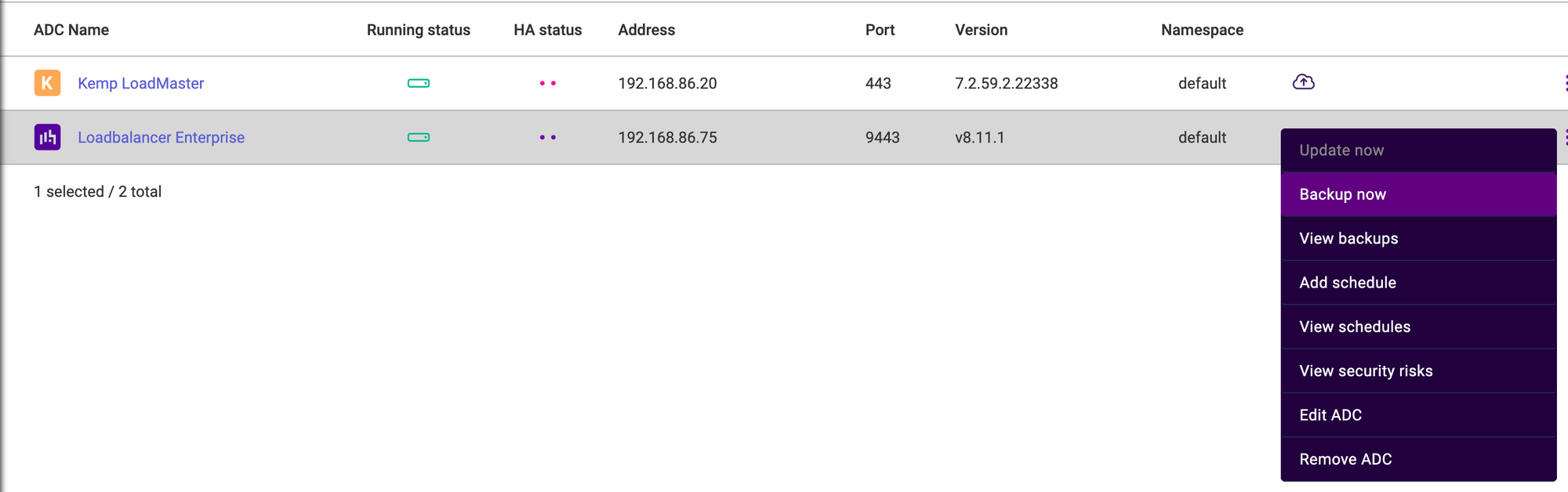 How do you connect your Kemp LoadMaster to the ADC Portal?