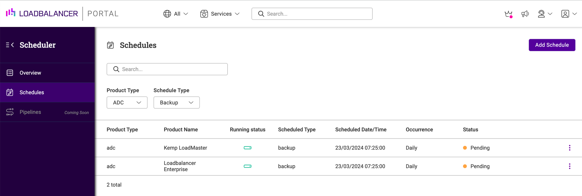 How do you connect your Kemp LoadMaster to the ADC Portal?