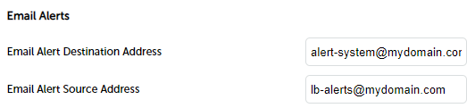 L4 HB email settings