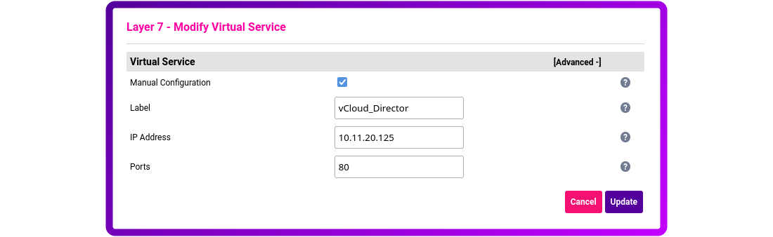 Loadbalancer.org Enterprise: A technical guide to Layer 7 Manual Configuration