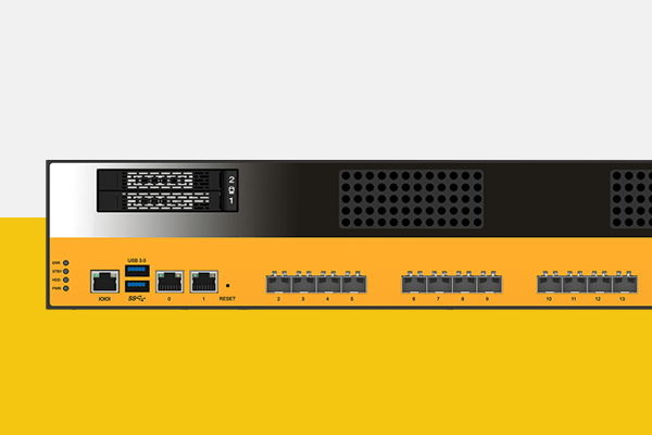 How many network ports do you need on a hardware load balancer?